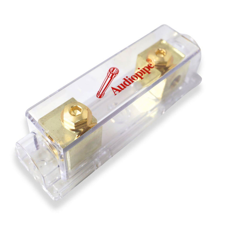 Audiopipe Heavy Duty ANL Fuse Block 0 to 4 AWG 300A Capacity CQ-1105