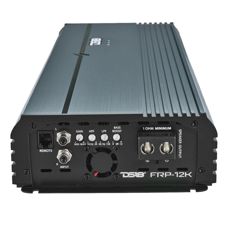 DS18 12000W RMS 1 Ohm Full-Range Class D Monoblock Amplifier FRP-12K