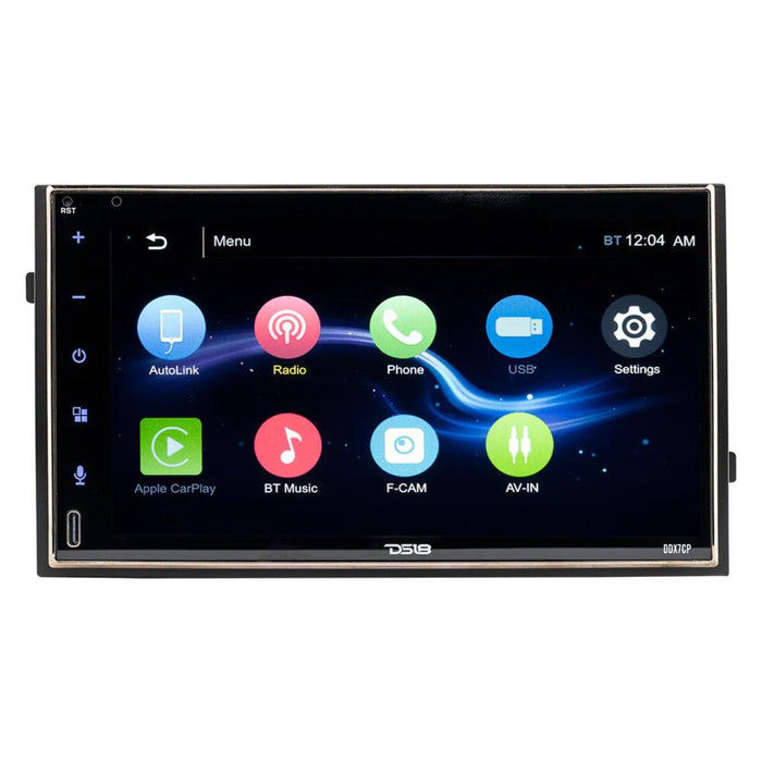 DS18 Car Stereo Head Unit 7" Touchscreen Mech-less Double-Din Bluetooth DDX7CP