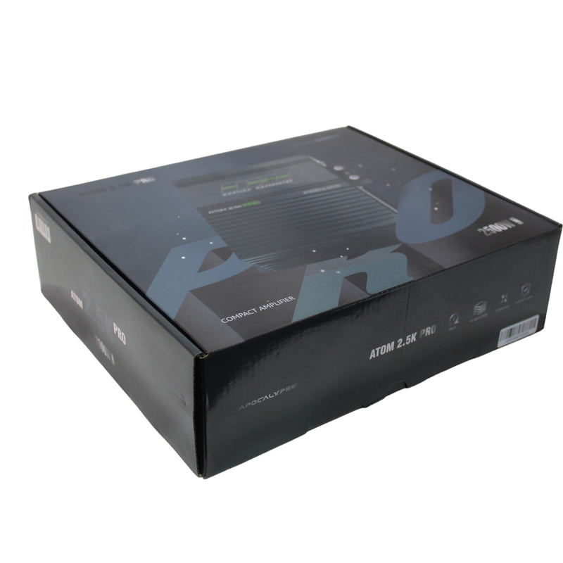 Deaf Bonce 2500W 1-ohm Class-D Mono Compact Amplifier AP-ATOM-2.5K-PRO