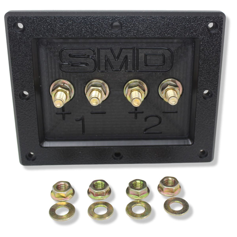 SMD Steve Meade Designs Heavy Duty 2 Channel Speaker Box Terminal Grade 8