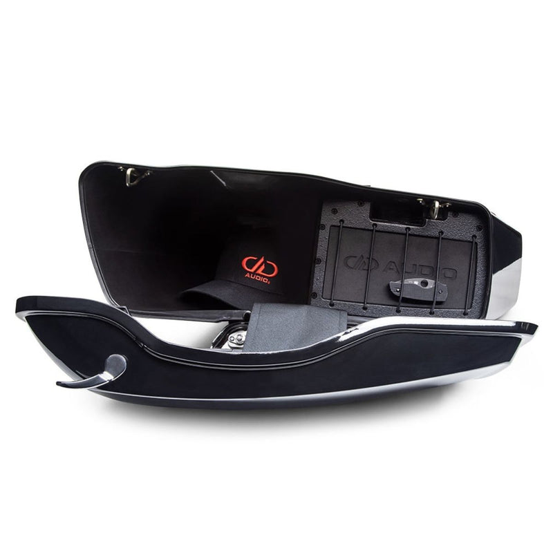 DD Audio Harley-Davidson 8" Saddlebag Speaker Enclosure Kit Pair HD8-SBKa