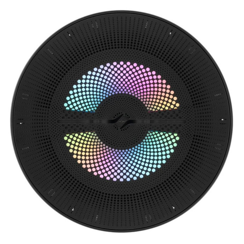 8" 175 W RMS 4-Ohm Marine Coaxial Speakers w Digital LED Ring NXL-LXY8 (Pair)
