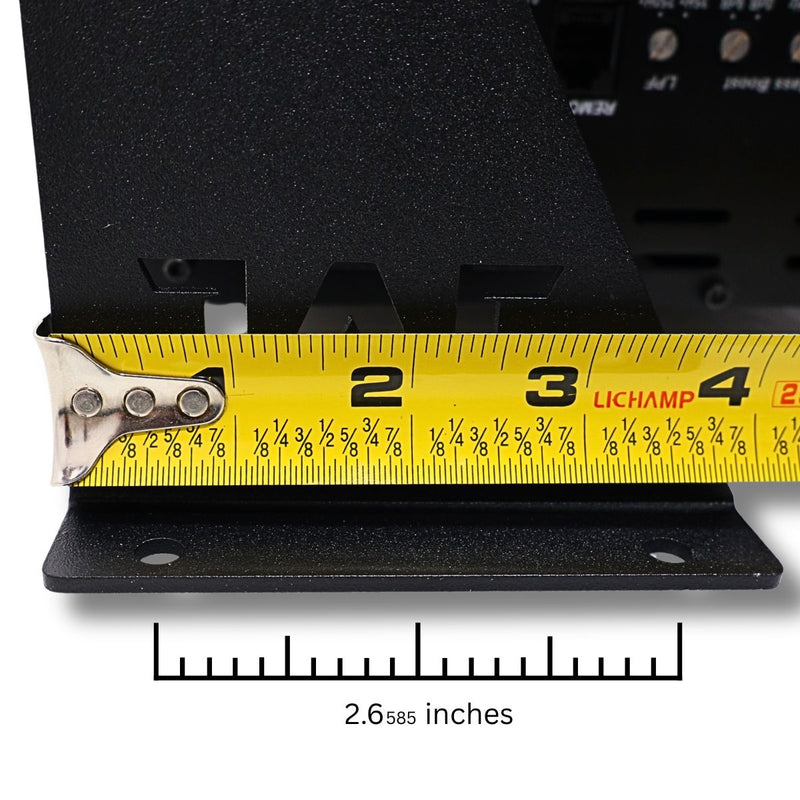 LAF Flipped Amp Racks | Heavy Duty 10-Gauge Steel Amplifier Flip Mounts Set of 4