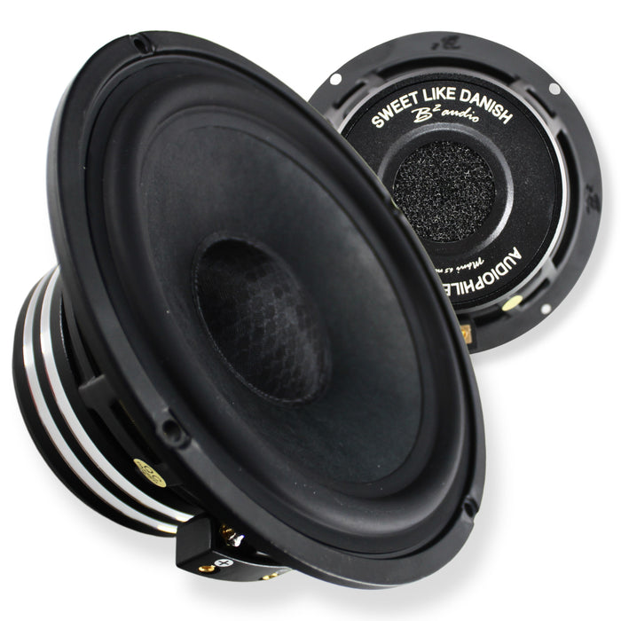 B2 Audio Reference Series 6.5" 3-Way Component Set w/ 3" Mids & 1" Tweeters