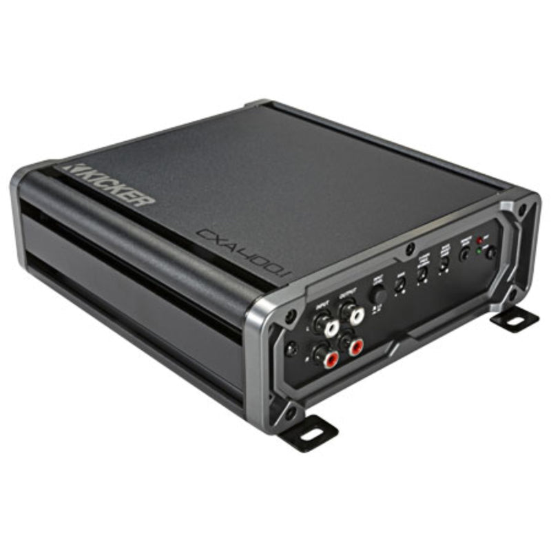 Kicker CX Series Monoblock Class D 400W RMS 1 Ohm Amplifier - 46CXA4001T