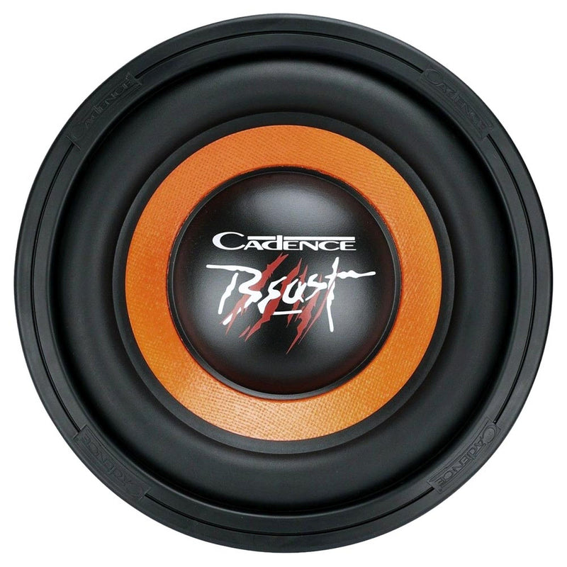 Cadence Pro Car Audio 10" 750 Watt RMS 2-Ohm Dual Voice Coil Subwoofer BT10D2
