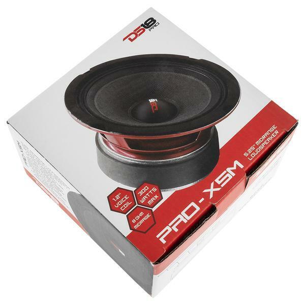 DS18 Car Audio 5.25 Midrange Loudspeaker 300 Watt 8 Ohm PRO-X5M