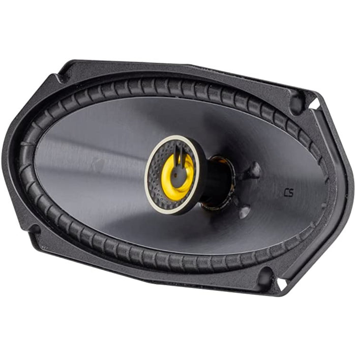 Kicker 4" x 10" 225W 4 Ohm 2-Way Coaxial Speaker Pair CS-SERIES 50CSC4104