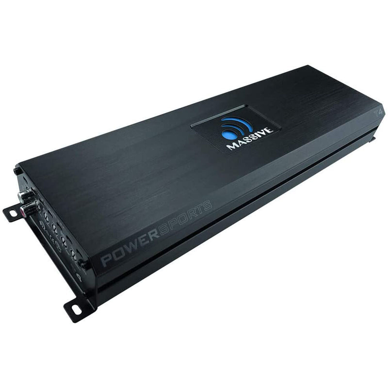 Massive Audio Trident T4 Monoblock 4K Watt 1-Ohm Stable Marine Amplifier
