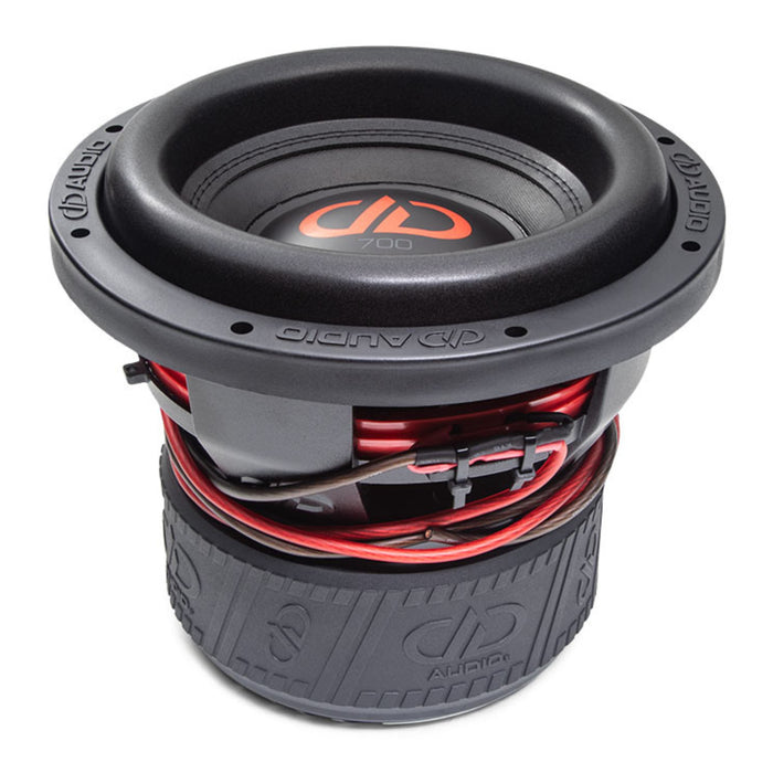 DD Audio 10" Dual 2 Ohm 4500W Peak/1500W RMS Power Tuned Subwoofer 710f-D2