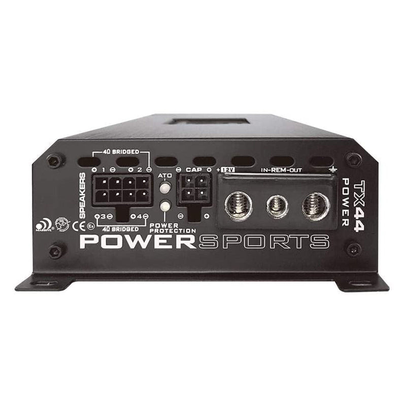 Massive Audio Trident 960W 4 Channel Bluetooth Full Range Marine Amplifier TX44