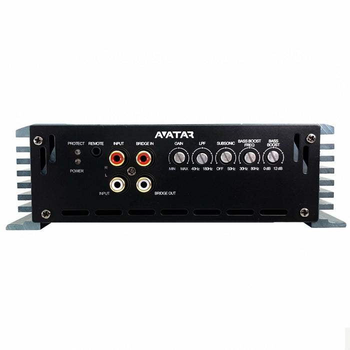 Avatar ATU-1500.1D Monoblock Class D 1500 Watt Amplifier Tsunami Series