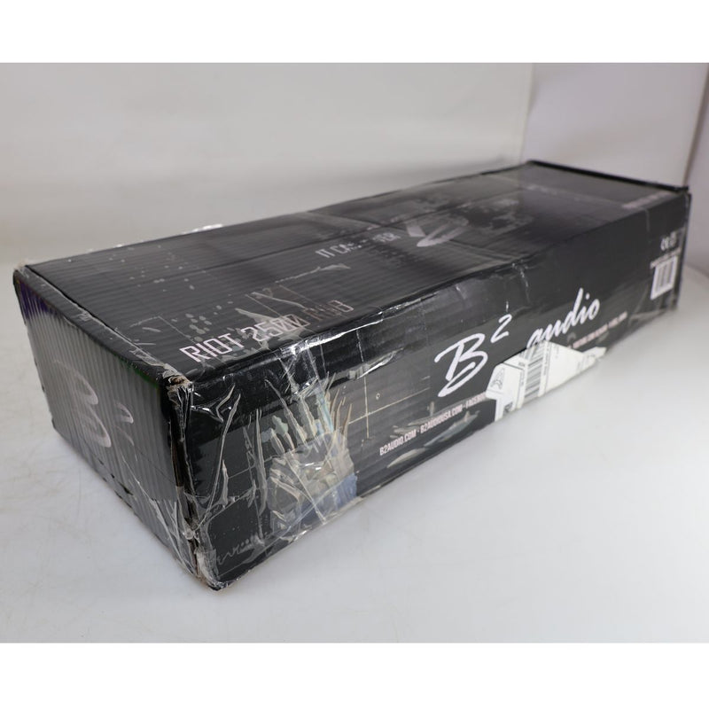 B2 Audio Mono Amp 2500W 1-Ohm Class-D Half-Bridge RGB LED Lights REFURBISHED