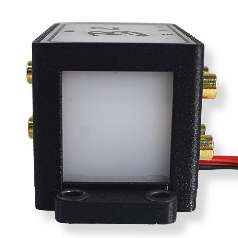 B2 Audio Cockbox 2x8 RCA Splitter Distribution Block w/ RGB LED Lights