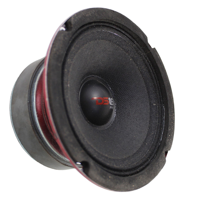 DS18 Car Audio 5.25" Midrange Loudspeaker 300 Watt 4 Ohm Red PRO-X5.4M Open Box