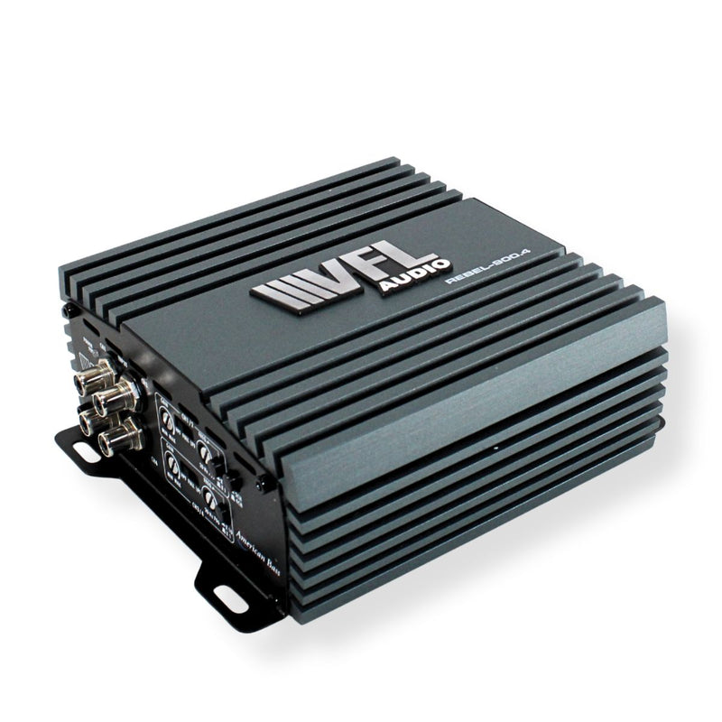 American Bass 880 Watt 2-Ohm 4-Channel Class D Digital Amplifier REBEL-900.4