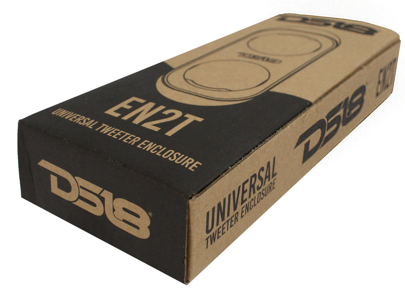 DS18 1" High Density Abs Universal Tweeter Enclosure Element Ready EN2T