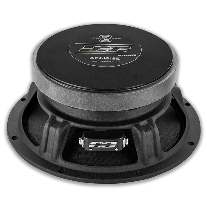 Deaf Bonce Car Audio 8x 6.5 Midrange Speakers 4 Ohm AP-M61SE & 4 Ch Amp Package