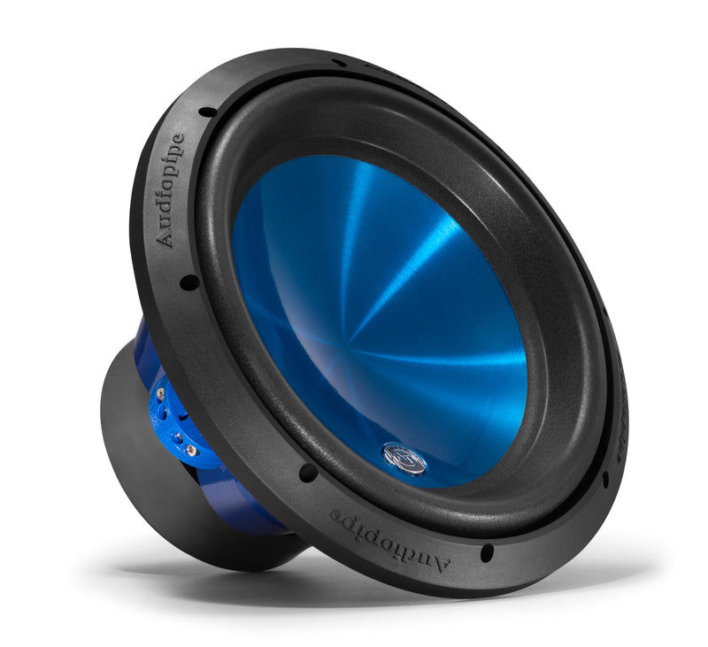 Audiopipe Eye Candy Blue 12 Inch 800 Watts Dual 4 Ohms Subwoofer TXX-APD-12BL
