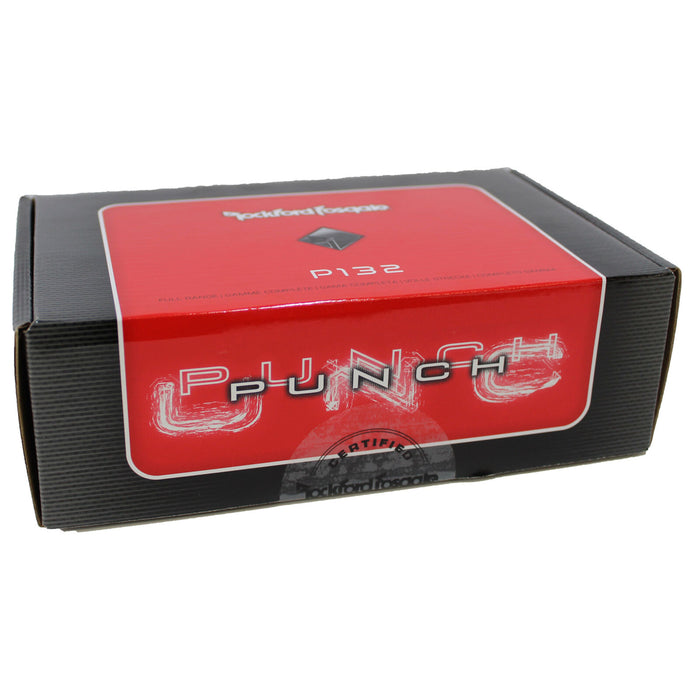 Pair of Rockford Fosgate Punch 3.5" 80W 4 Ohm 2-Way Full Range Speakers P132