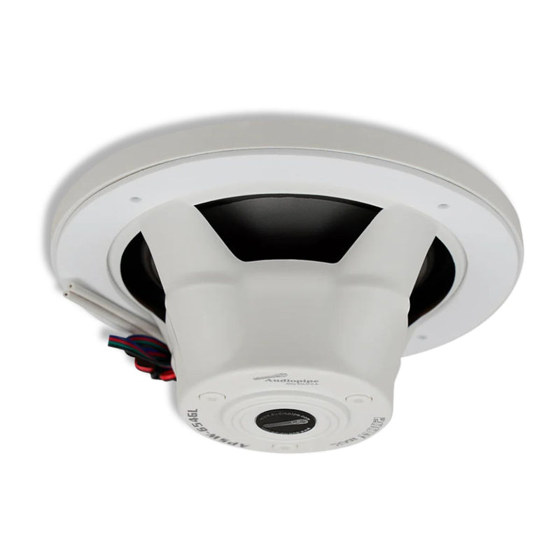 6.5” 100W RMS Coaxial 2-Way Marine Speaker Pair with LED Remote | APSW-654GL