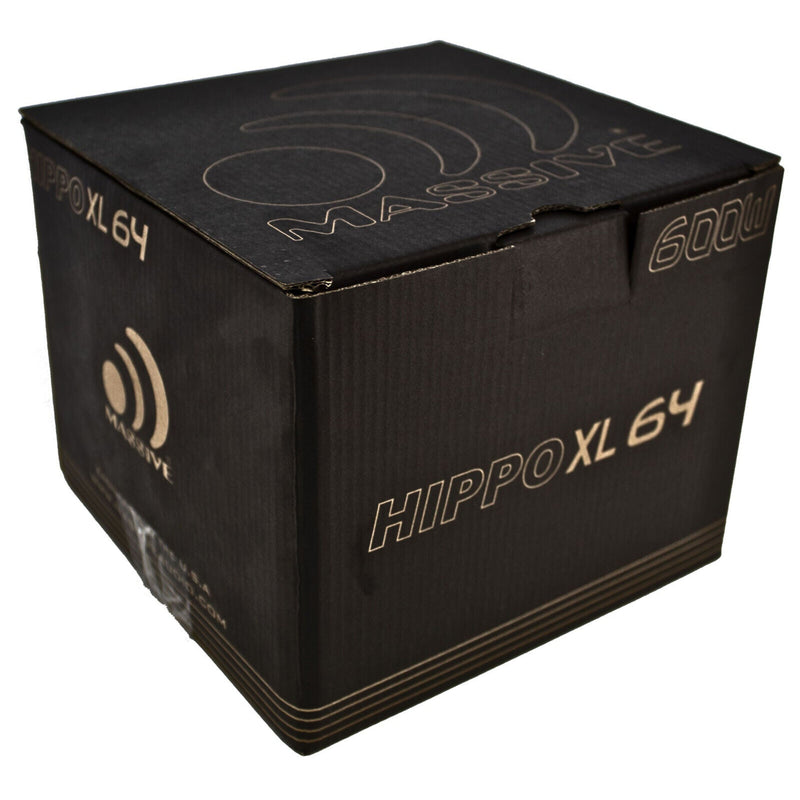 Massive Audio 6" 300 Watt RMS Dual 4 Ohm Voice Coil Subwoofer HIPPOXL64