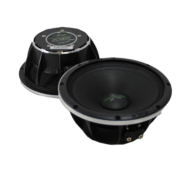 Pair of Deaf Bonce 6.75 Midrange Speakers 600W 4 Ohm w/ 1 Bullet Tweeters 240W