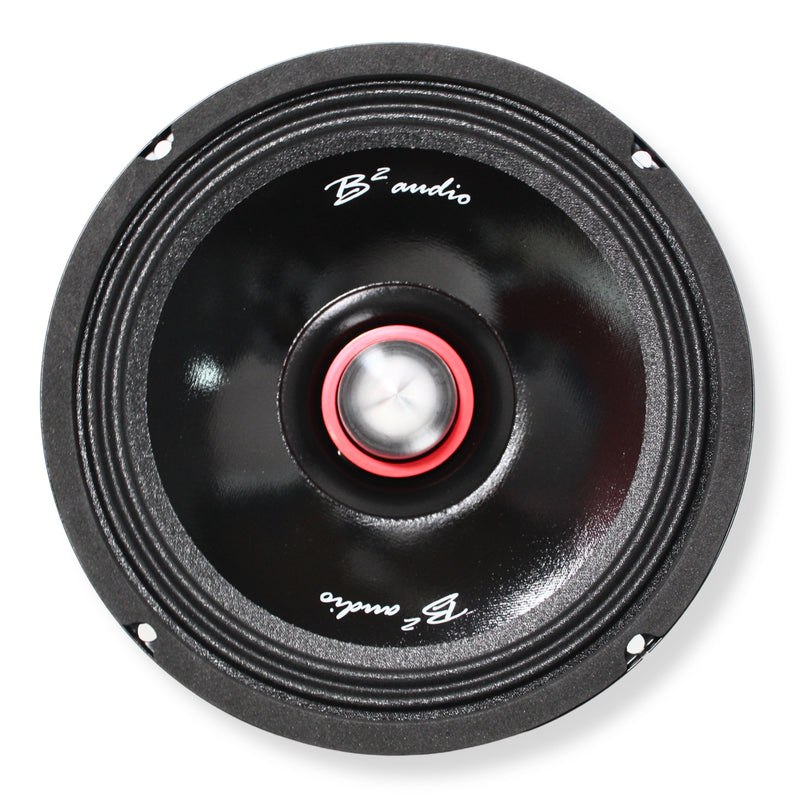 B2 Audio 4-Ohm 150 Watt RMS Bullet Mid-Range RIOT 8" Speakers Pair B2-RIOT8P