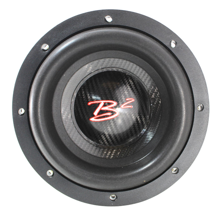 B2 Audio RAMPAGE Series 8" Dual 2-Ohm 2" Coil 1000 Watt RMS Subwoofer OPEN BOX