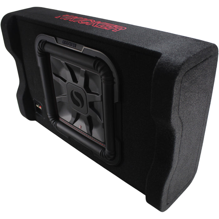 Kicker L7T 12" 600W RMS 2-Ohm Subwoofer in Down Firing Enclosure / 49L7TDF122