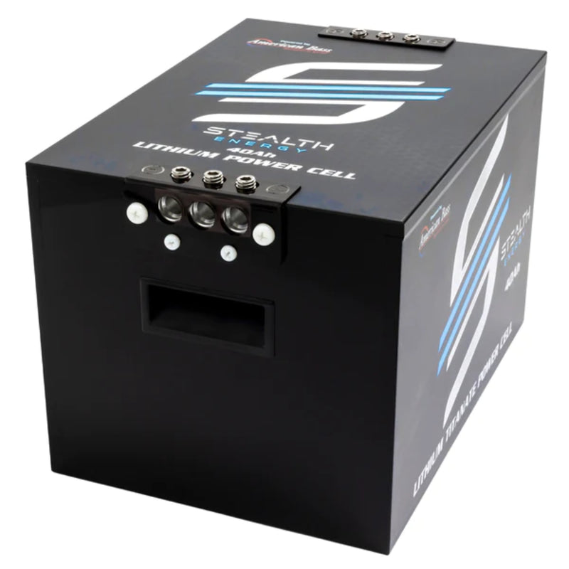 American Bass Stealth Energy Lithium Titanate Battery 13.8v 40AH ABLT40 OPEN BOX