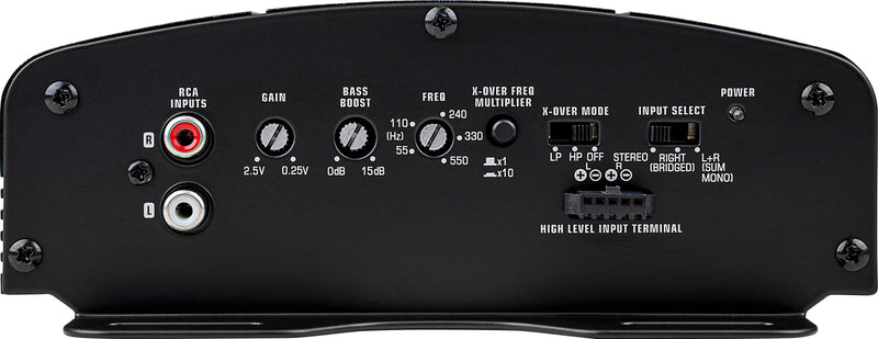 AudioPipe Loaded Double MID-Range & Driver Combo W/ 2 Channel 500W Amplifier