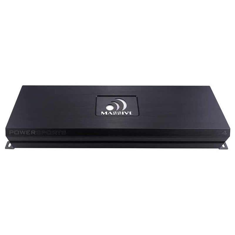 Massive Audio Trident T4 Monoblock 4K Watt 1-Ohm Stable Marine Amplifier