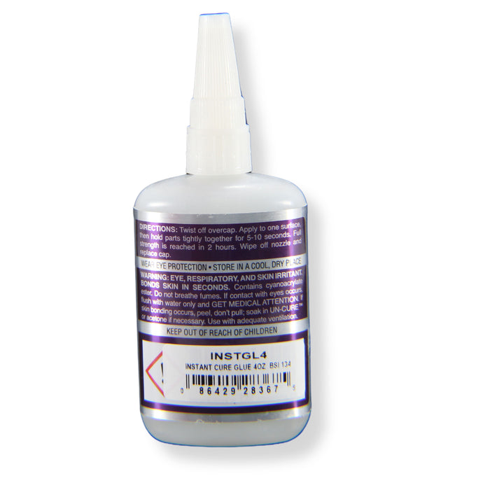 Insta-Cure Gap Filling Medium 4oz Glue Quick-Setting Adhesive Versatile Bonding