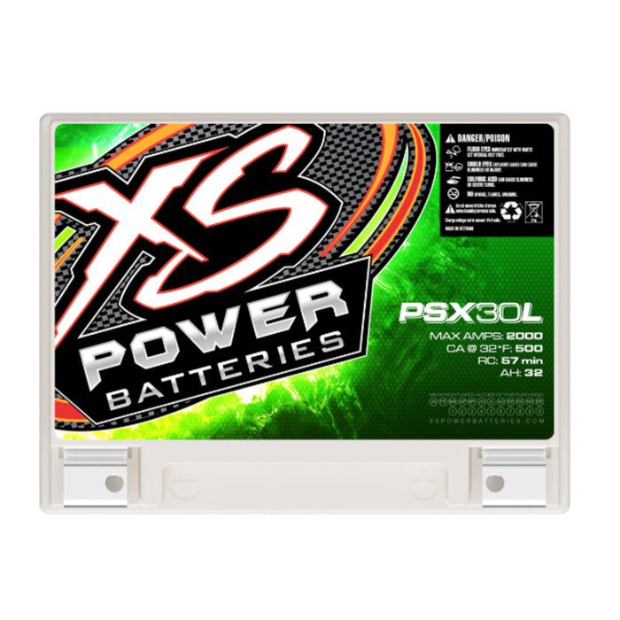 XS Power 12V BCI Group 30L Starting Battery 2000 Max Amps 32AH 500A PSX30L