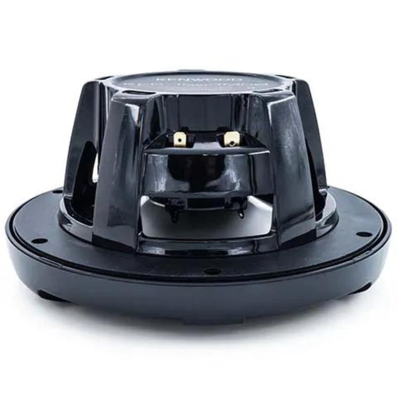 Pair of Kenwood 6.5" 2-way Marine Speaker System (Black), 50W RMS
