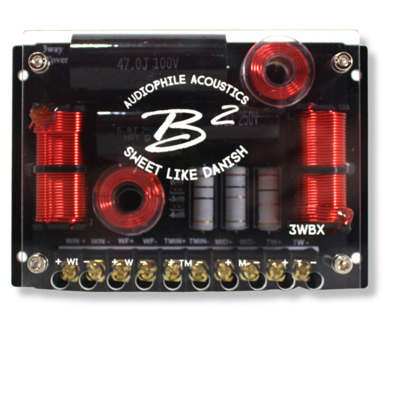 B2 Audio Reference Series 3-Way Crossover Pair B2-REF3WBX