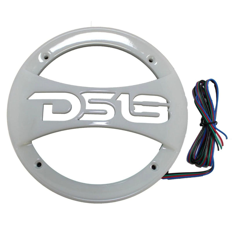 DS18 PRO 10" Universal Transparent RGB ABS Grill with UV Coating PRO-GRILL10LGO