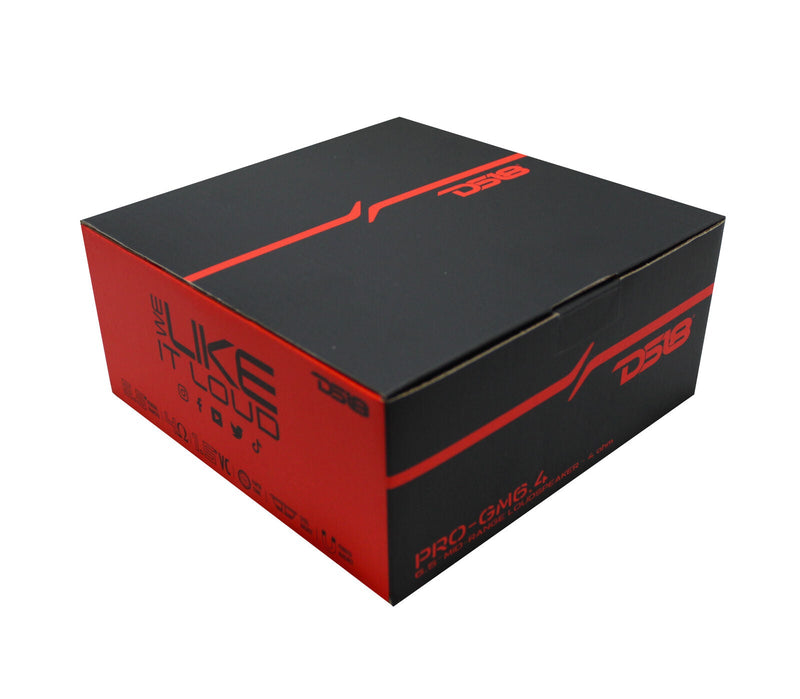 DS18 Pro Car Audio 6.5 Midrange Loudspeaker 480 Watt 4 Ohm PRO-GM6.4