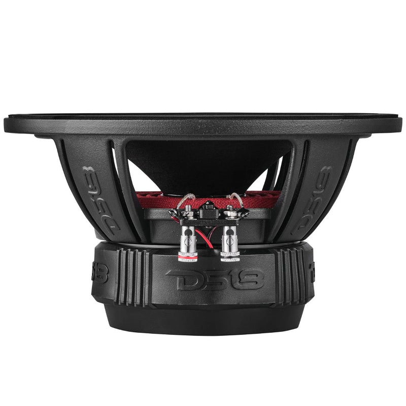 DS18 Marine / Motorcycle 8" Mid-Range Loudspeaker 500 Watt 4 Ohm Built-in Driver