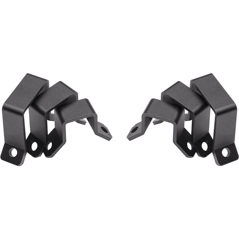 Kicker Aluminum Powerbar Bracket Kit for Square Tube Mounting Black 47KPBSQ