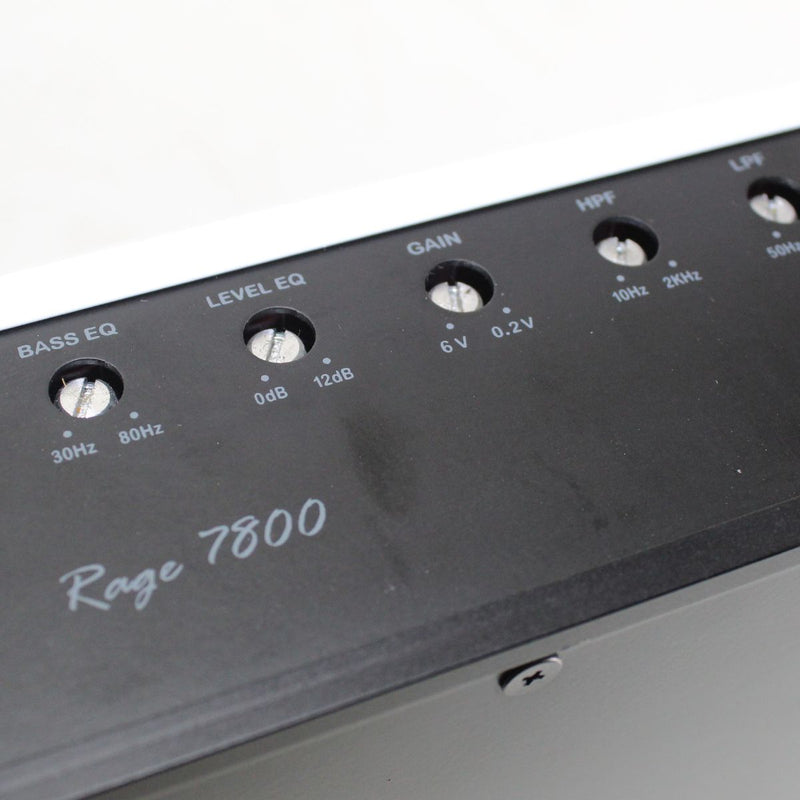 B2 Audio RAGE 7800 Watt Class D 1-Ohm Full Range Monoblock Amplifier OPEN BOX