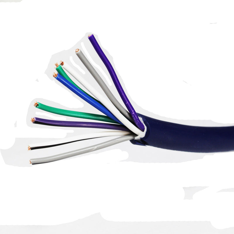 25 Feet 18 GA Oxygen Free 9 Conductor Ultra Flex Speaker Speed Wire DS18