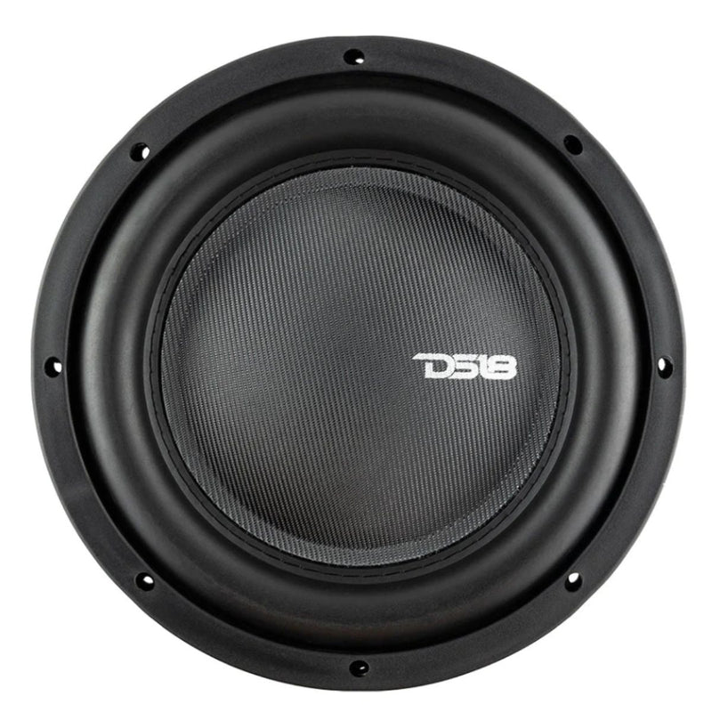 DS18 IXS10.4D 10" Dual 4 Ohm Shallow Mount Subwoofer, 500W RMS, 1000W Max