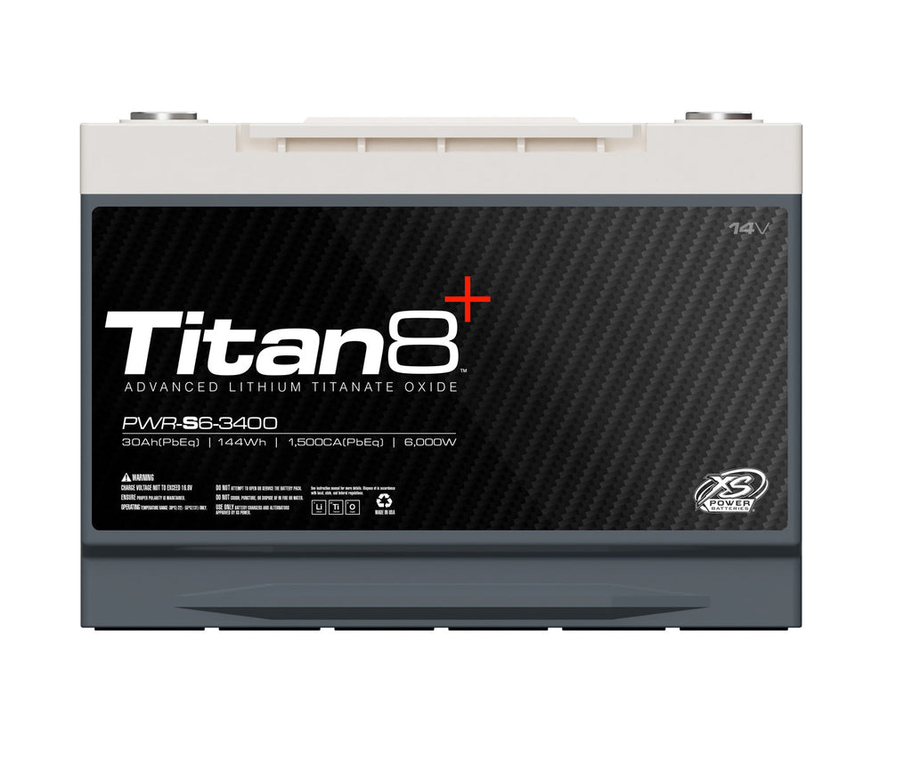 XS Power Titan 8 6000 Watt 14V 2000 Max Amps Lithium Battery — Big