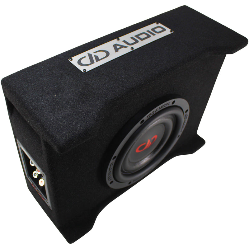 DD Audio SL600 Series 8 300W RMS S2-Ohm Slim Down Firing Ported Enclosure