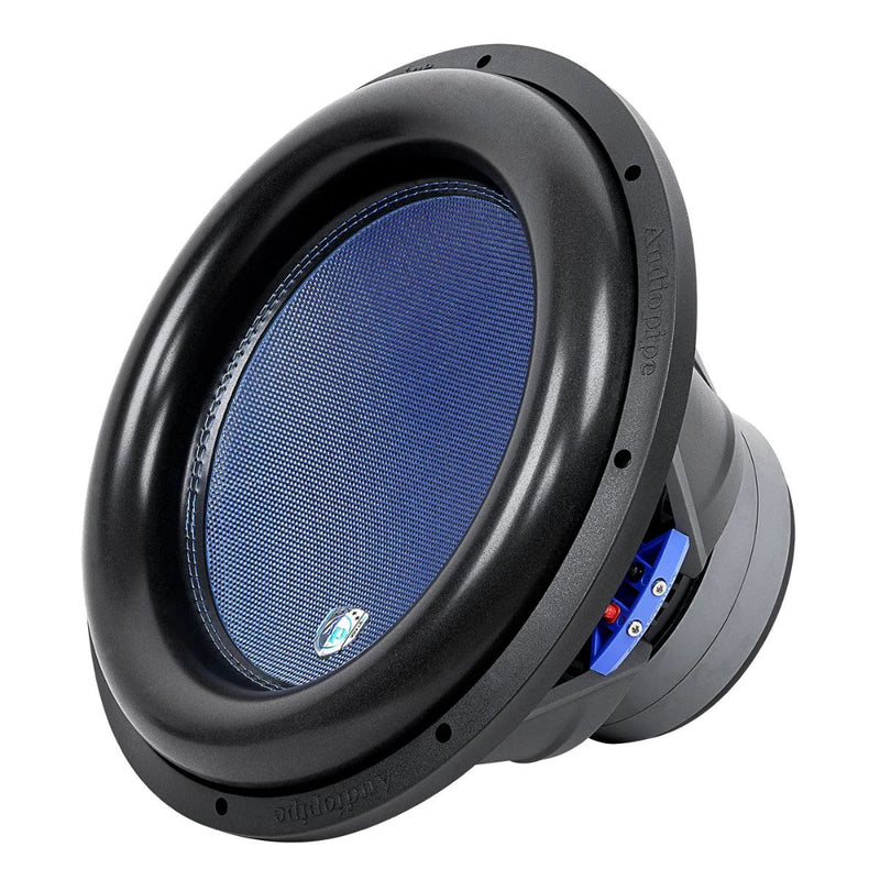 Audiopipe 15" 1000W RMS Dual 4 Ohm Double Stack High Power Subwoofer TXX-BDD2-15