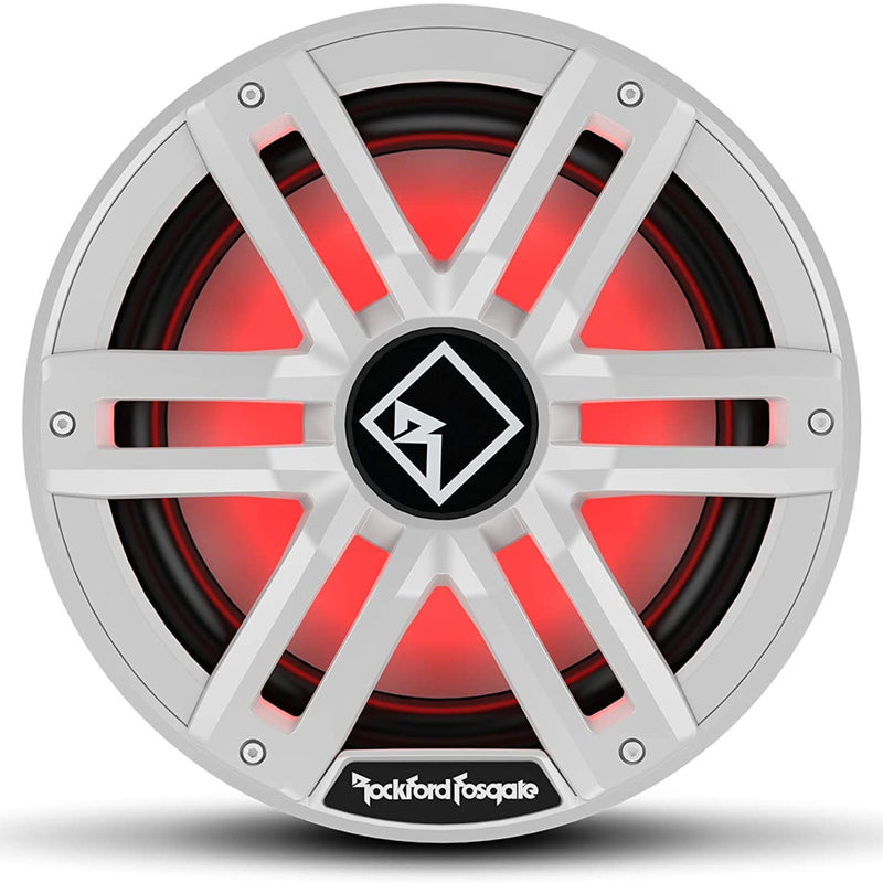 10" 1600W Dual Voice Coil 2 Ohm Marine Subwoofer Rockford Fosgate Series