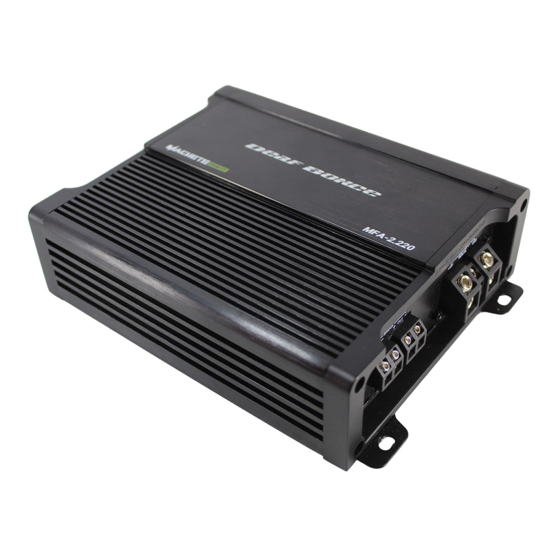 Deaf Bonce Machete Fight 220 Watt 2 Channel Class D Amplifier MFA-2.220 OPEN BOX
